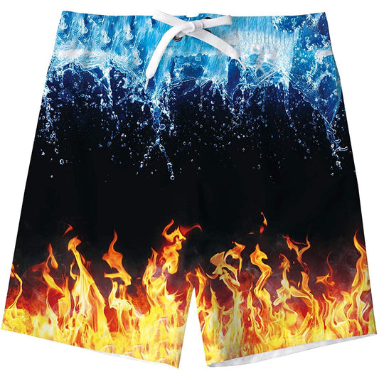 Ice & Fire Funny Boy Swim Trunk