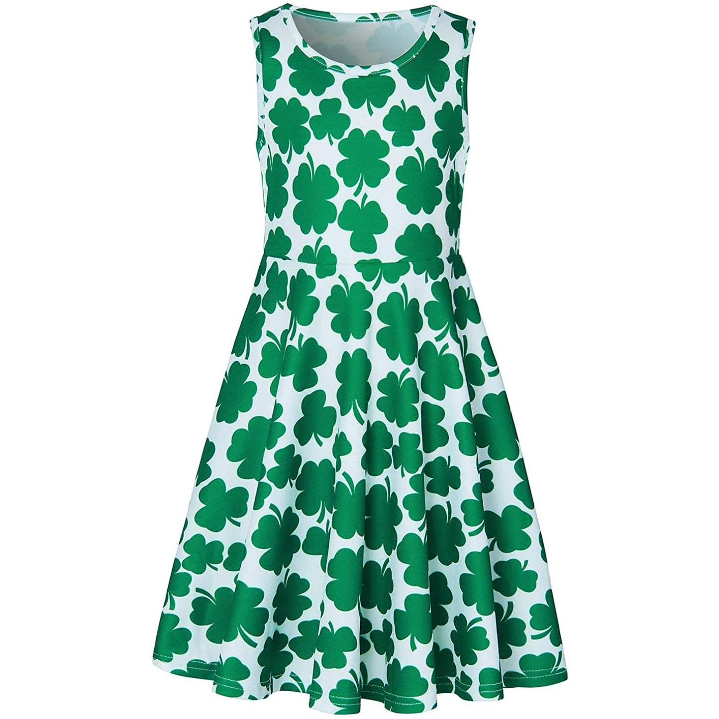 St Patrick's Day Shamrock Funny Girl Dress