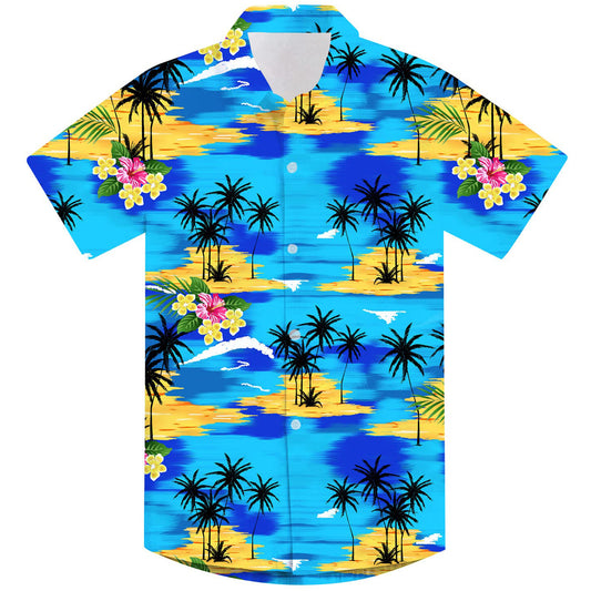 Hawaii Island Flowers Funny Boy Hawaiian Shirt