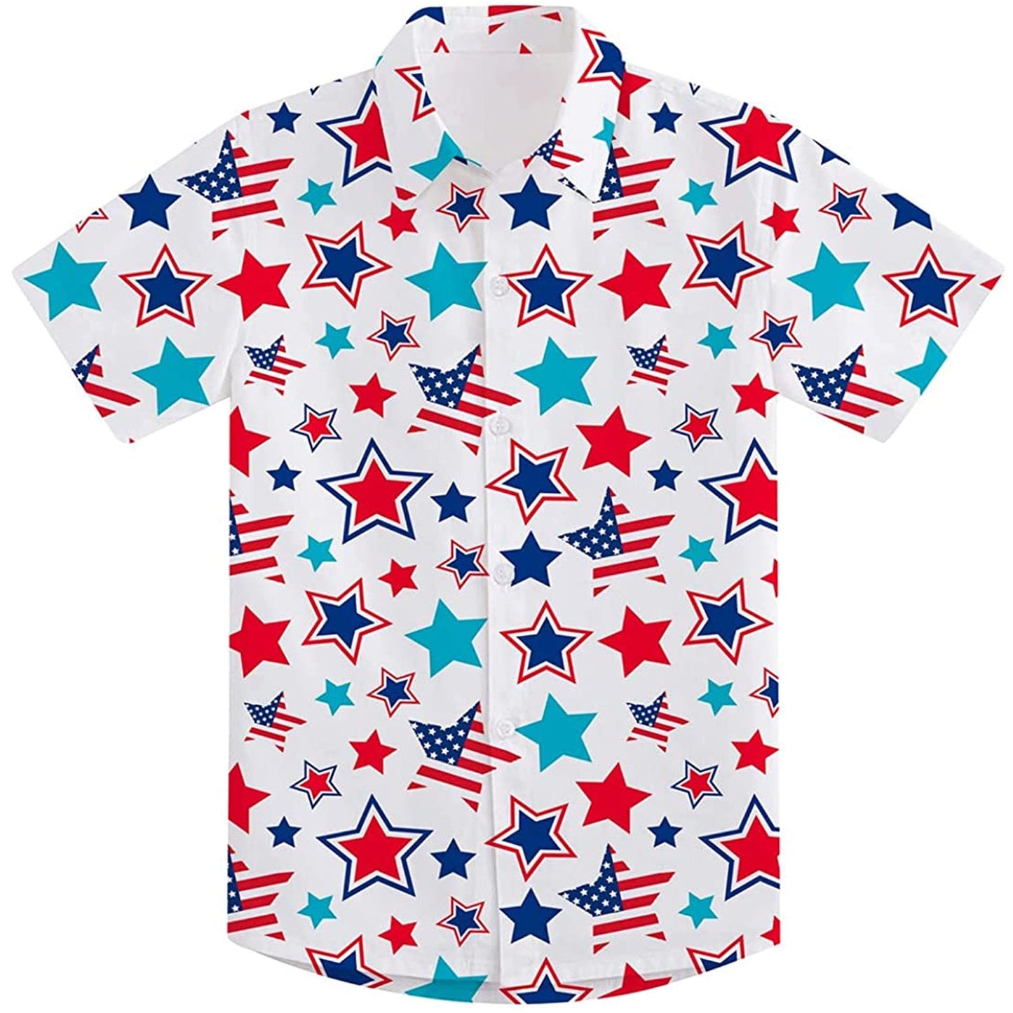 4th of July Funny Toddler Hawaiian Shirt