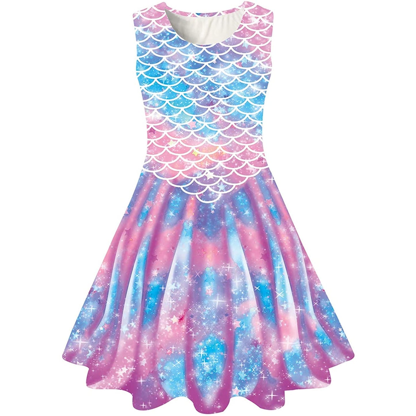 Pink Mermaid Funny Girl Dress