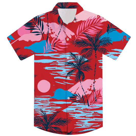 Hawaiian Palm Tree Funny Boy Hawaiian Shirt