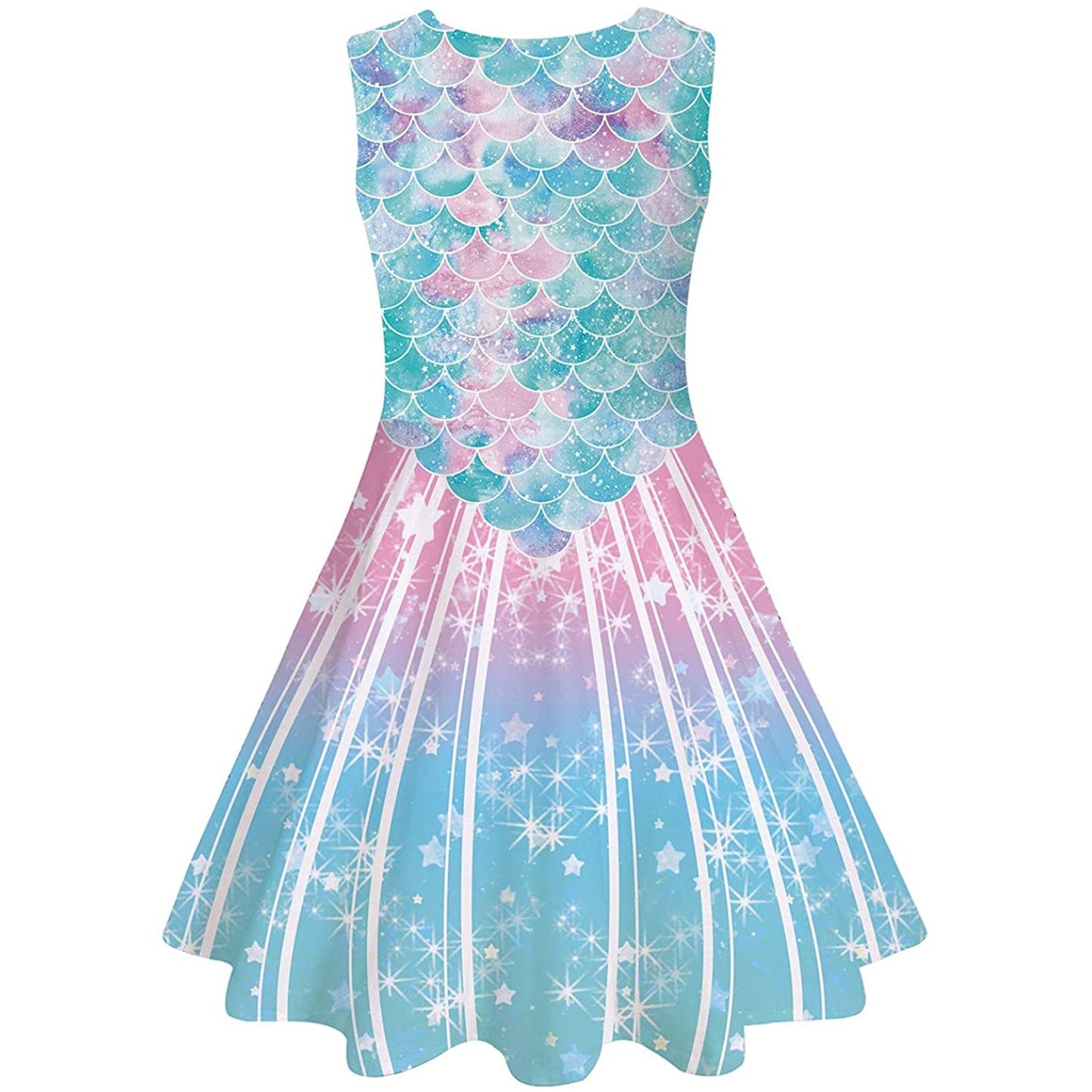 Shiny Mermaid Funny Girl Dress