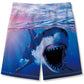 Vicious Shark Funny Boy Swim Trunk