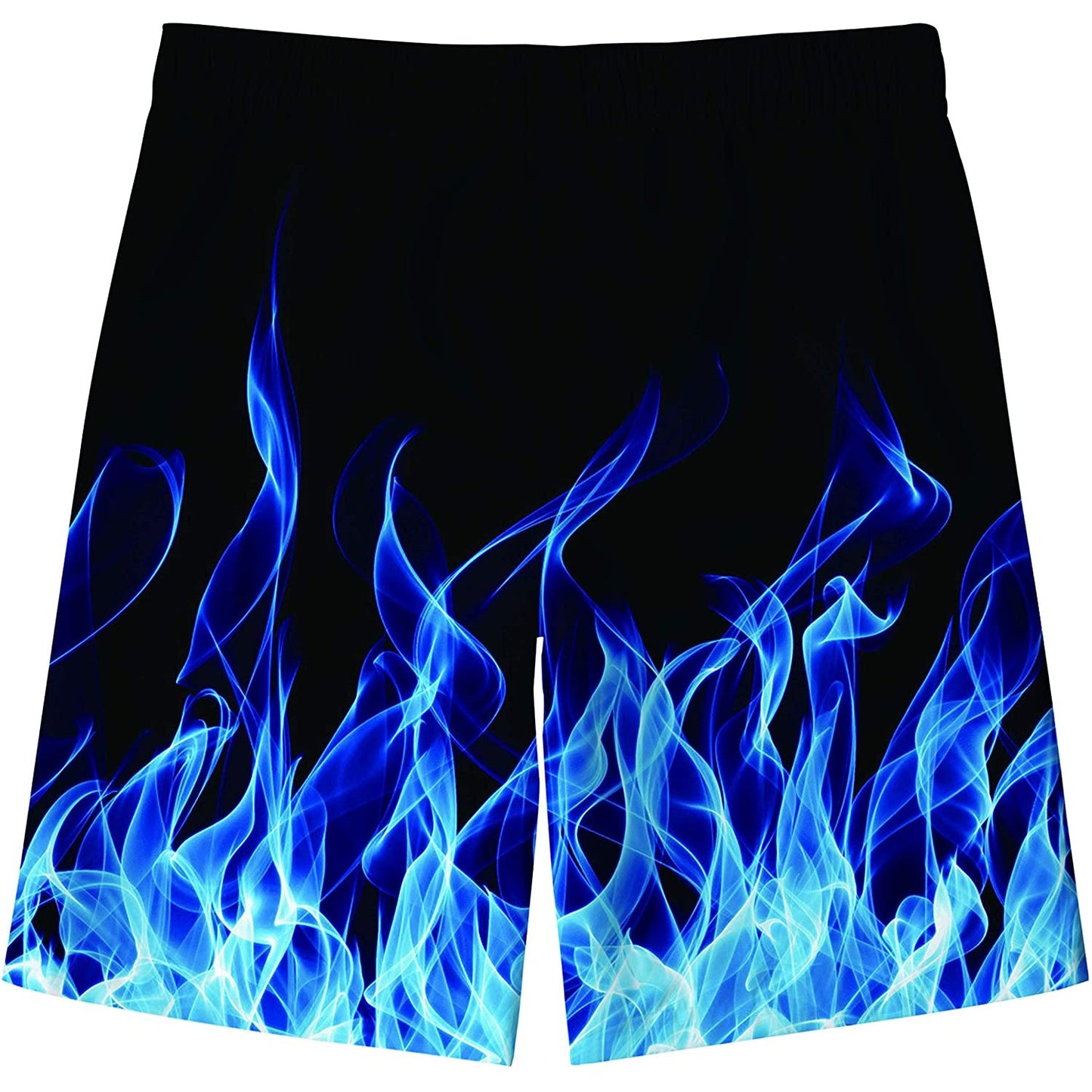 Blue Flame Funny Boy Swim Trunk