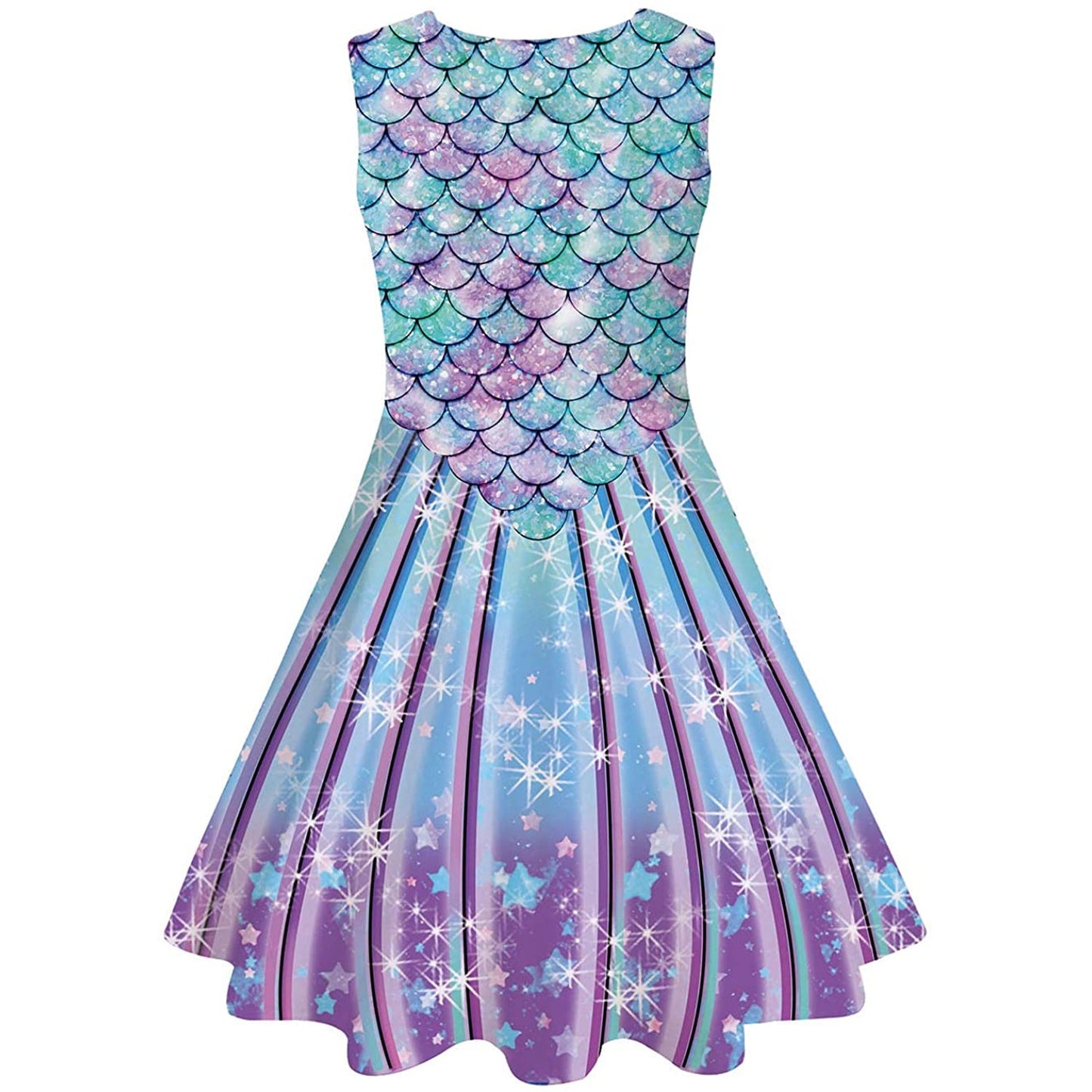 Shining Mermaid Funny Girl Dress