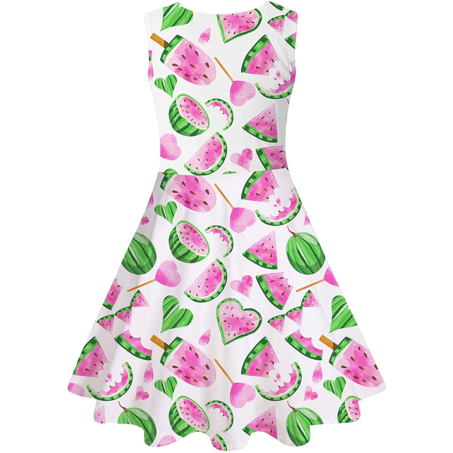 Pink Watermelon Funny Girl Dress