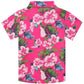 Floral Red Funny Toddler Hawaiian Shirt