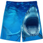 Blue Shark Funny Boy Swim Trunk