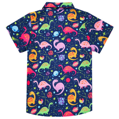 Planet Dinosaurs Funny Boy Hawaiian Shirt