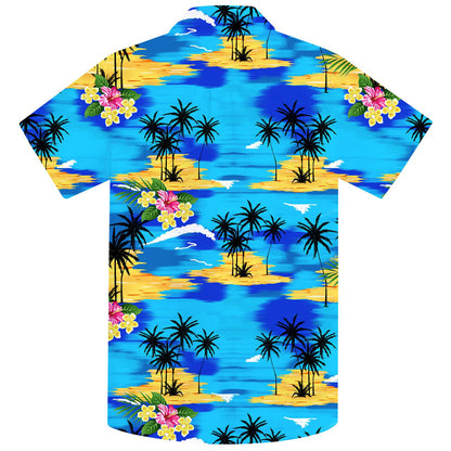 Hawaii Island Flowers Funny Boy Hawaiian Shirt
