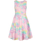 Pink Palm Tree Funny Girl Dress