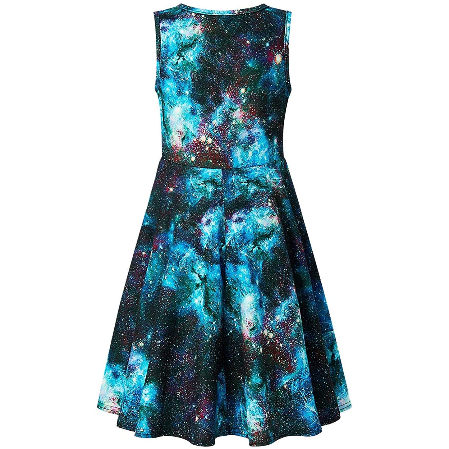 Blue Galaxy Funny Girl Dress