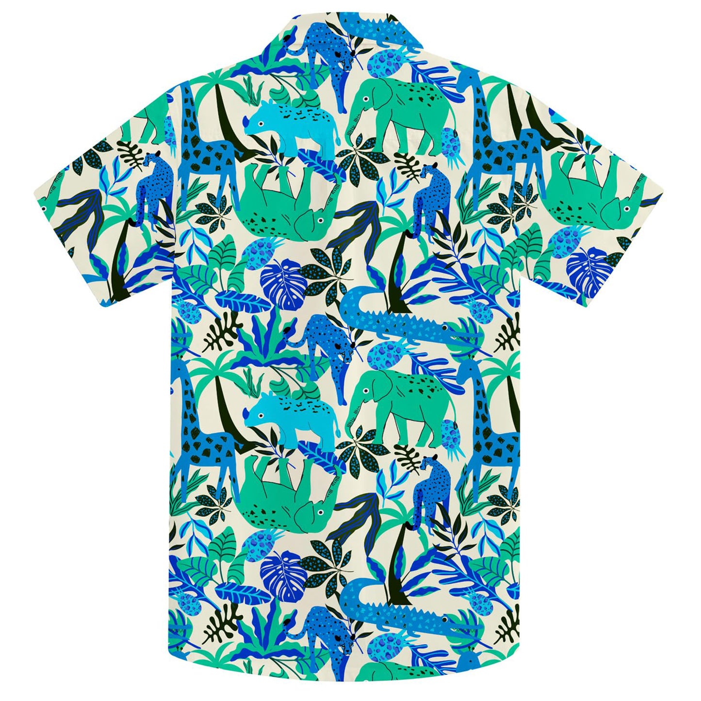 Jungle Animals Funny Boy Hawaiian Shirt