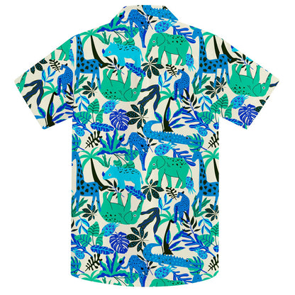 Jungle Animals Funny Boy Hawaiian Shirt