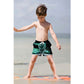 Green Wolf Funny Boy Swim Trunk