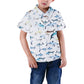 Sharks Funny Toddler Hawaiian Shirt