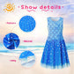 Deep Blue Mermaid Funny Girl Dress