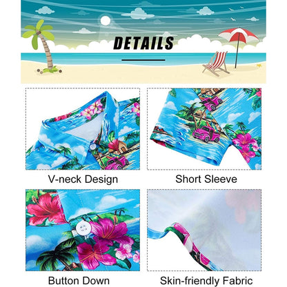 Island Car Funny Toddler Hawaiian Shirt