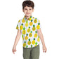 Yellow Pineapple Funny Toddler Hawaiian Shirt