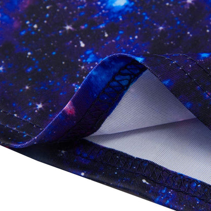Deep Blue Galaxy Funny Girl Dress