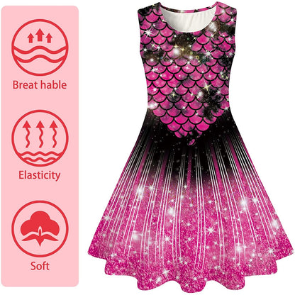 Wine Mermaid Funny Girl Dress