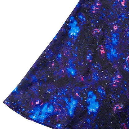 Deep Blue Galaxy Funny Girl Dress