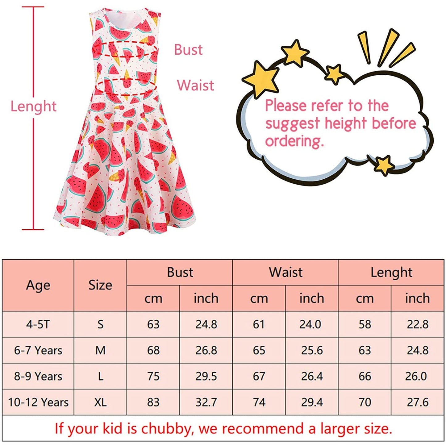 Colorful Mermaid Funny Girl Dress
